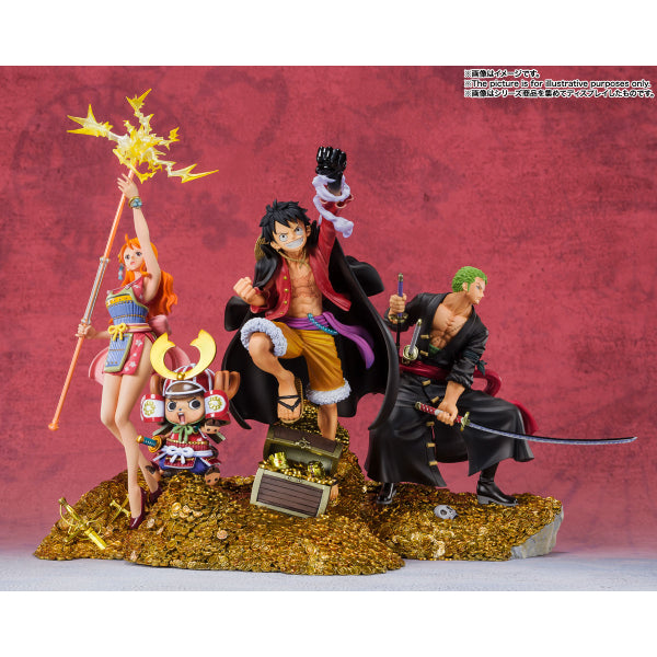 Figuarts ZERO Monkey.D.Luffy - WT100 Commemorative Eiichiro Oda Illustration "DAIKAIZOKU HYAKKEI"-