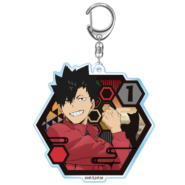 Haikyu !! Kirie Series Acrylic Keychain vol.2 (Shoyo Hinata / Tobio Kageyama / Hotaru Tsukishima / Tetsuro Kuroo / Kenma Kozume / Kotaro Kito)