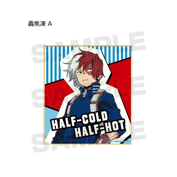 My Hero Academia - Heroes Rising Drawn illustration trading mini colored paper (1 BOX 10 Pack) (Re-run)