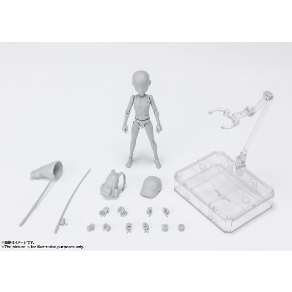 S.H.Figuarts Body-kun -Sugimori Ken- Edition DX SET (Gray Color Ver.)