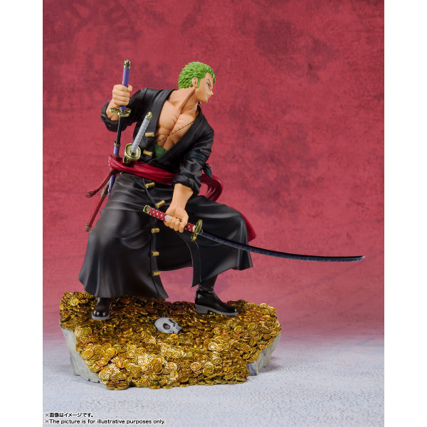 Figuarts ZERO Roronoa Zoro - WT100 Commemorative Eiichiro Oda Illustration "DAIKAIZOKU HYAKKEI"-