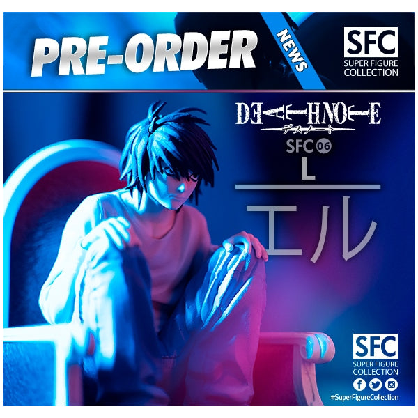 SFC Super Figure Collection - "Death Note" L (Nov 2020 release Ver.)