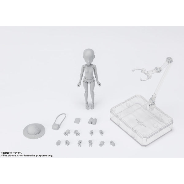 S.H.Figuarts Body-chan -Sugimori Ken- Edition DX SET (Gray Color Ver.)