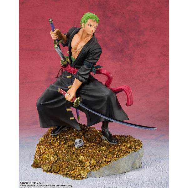 Figuarts ZERO Roronoa Zoro - WT100 Commemorative Eiichiro Oda Illustration "DAIKAIZOKU HYAKKEI"-