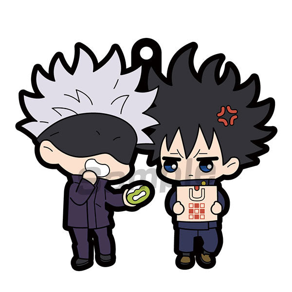 Rubber Mascot Keychain Buddy-Colle Jujutsu Kaisen (Set of 6)