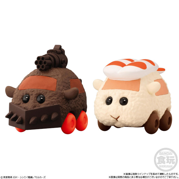 PUI PUI MOLCAR ROLLING FRIENDS 2 W/O GUM (Set of 7)