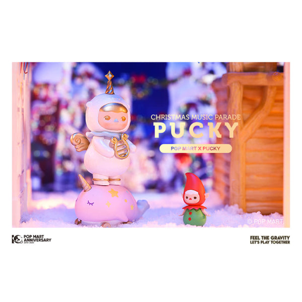 Pop Mart - Pucky Christmas Music Parade Blind Box Series Mini Figure