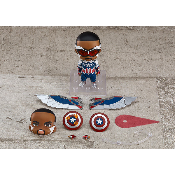 1618-DX Nendoroid Captain America (Sam Wilson) DX