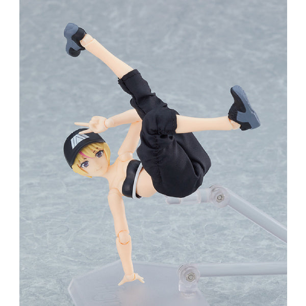 Figma 524 Yuki with Techwear Outfit