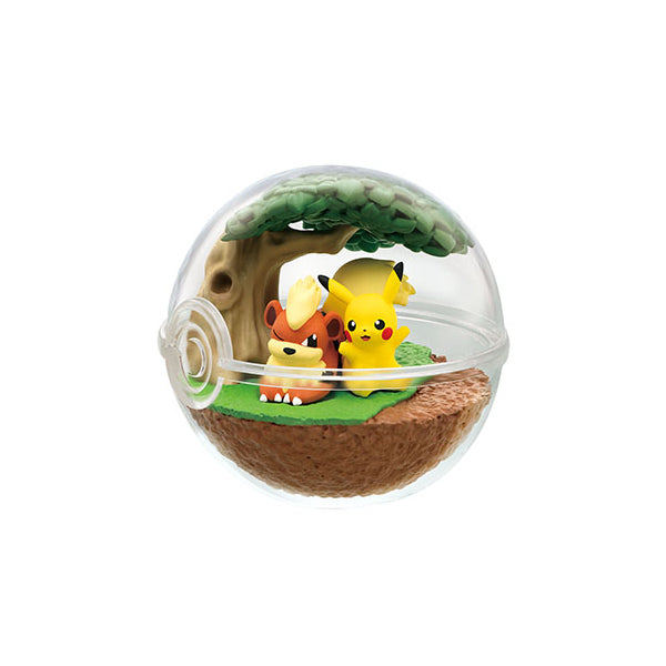 Pokemon Terrarium Collection 7 Pikachu Growlithe Farfetch'd Clefairy Mewtwo Figures