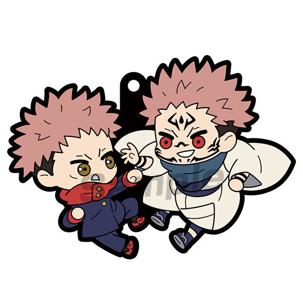 Rubber Mascot Keychain Buddy-Colle Jujutsu Kaisen (Set of 6)