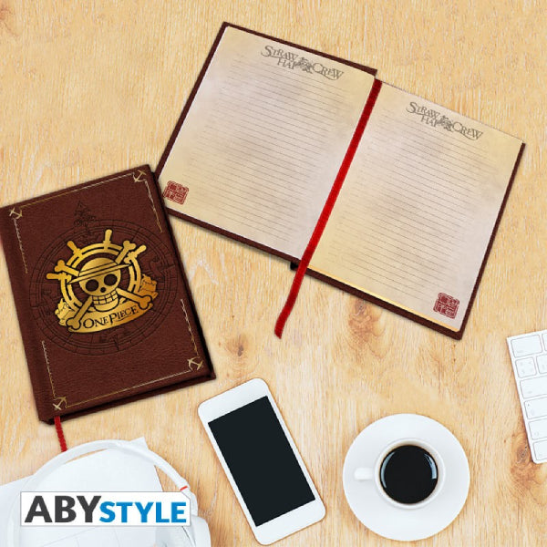 ONE PIECE -  Premium A5 Notebook "Skull"