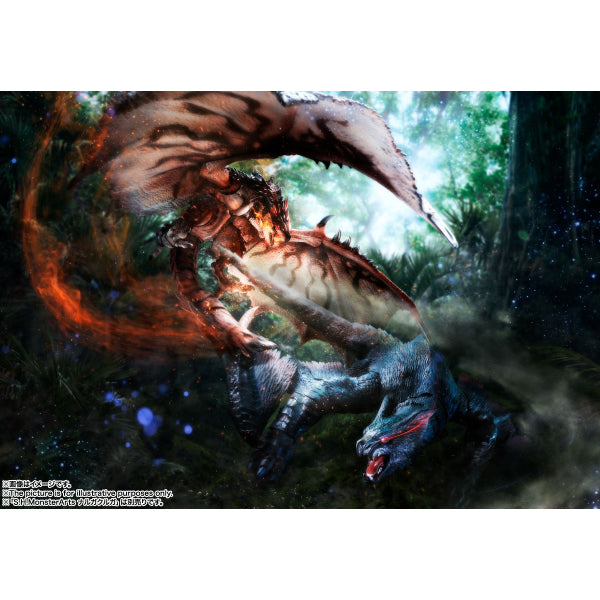 S.H.Monster Arts Rathalos 雄火龍 Monster Hunter 魔物獵人