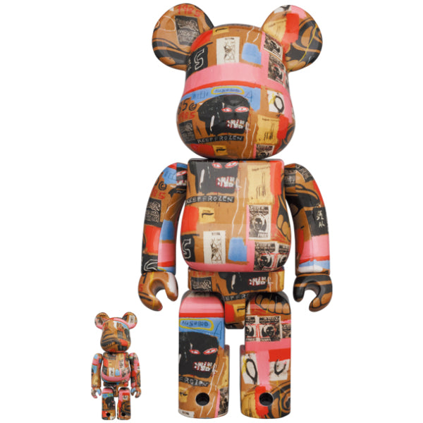 BE@RBRICK Andy Warhol × JEAN-MICHEL BASQUIAT #2 100％ ＆ 400％ Set