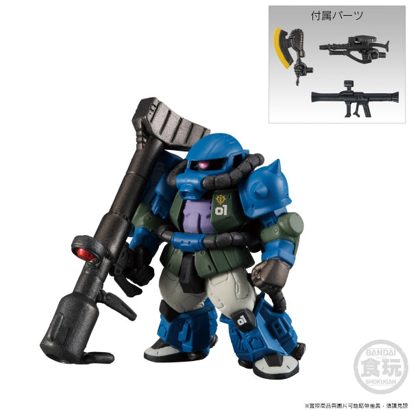 FW GUNDAM CONVERGE:CORE NIGHTMARE OF SOLOMON 302ND PATROL SQUAD SET W/O GUM (Set of 5)