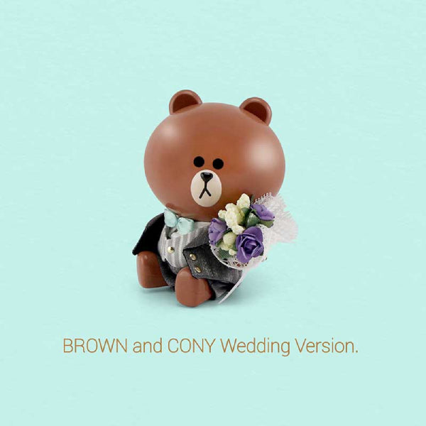 [P-STYLE] LINE FRIENDS - BROWN WEDDING VERSION