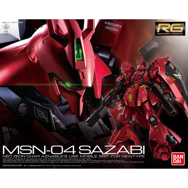 RG 1/144 SAZABI (Nov 2021 resale ver.)