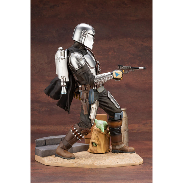 ARTFX - STAR WARS - Mandalorian & The Child (Grogu)