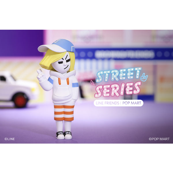 Pop Mart - Line Friends Street Series Mini Figure (Brown, Sally, Cony, etc.)