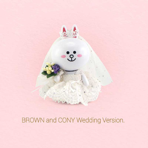[P-STYLE] LINE FRIENDS - CONY WEDDING VERSION