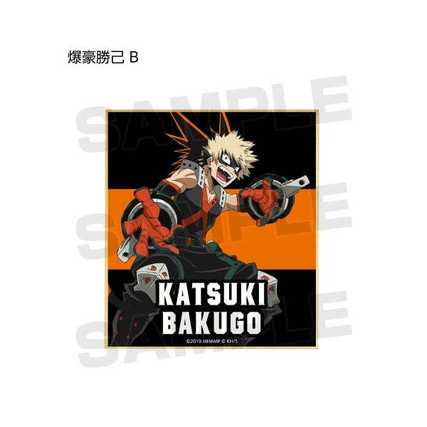 My Hero Academia - Heroes Rising Drawn illustration trading mini colored paper (1 BOX 10 Pack) (Re-run)