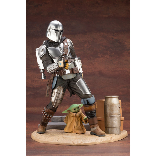 ARTFX - STAR WARS - Mandalorian & The Child (Grogu)