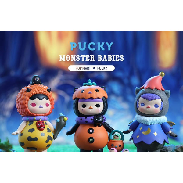 Pop Mart - Pucky Monster Babies Holloween Series Mini Figure