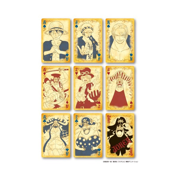 One piece playing cards