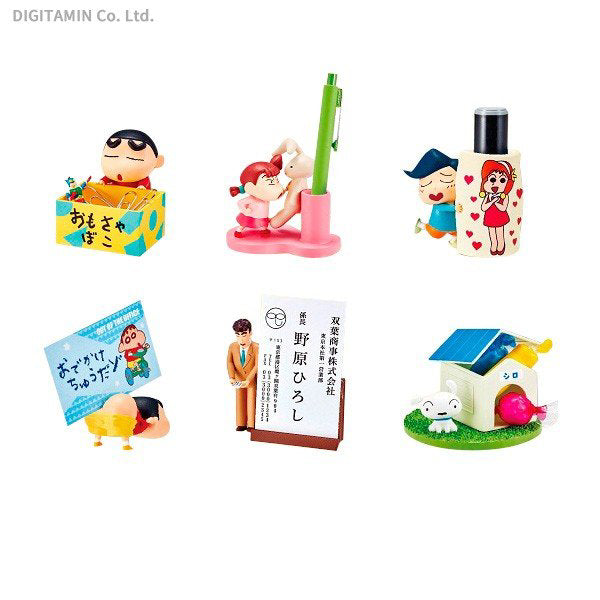 蠟筆小新 Crayon Shinchan Desktop Figure (Set of 6)