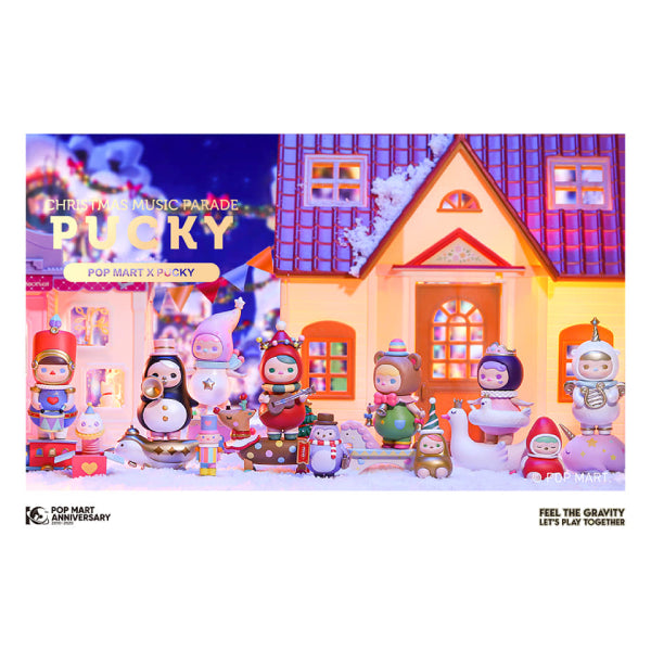 Pop Mart - Pucky Christmas Music Parade Blind Box Series Mini Figure