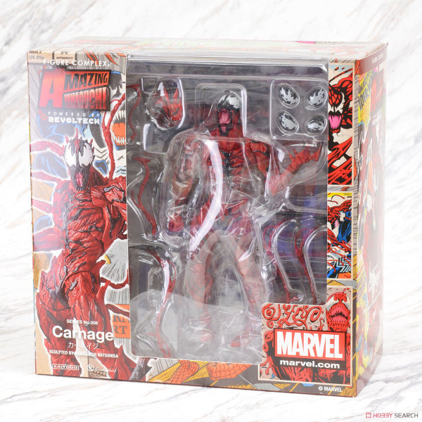 Kaiyodo Amazing Yamaguchi 008 Carnage Figure(resale)