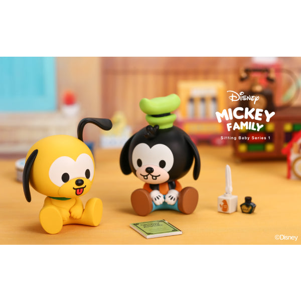 Pop Mart - Disney Mickey Family Mini Figure (Mickey, Minnie, Donald, Goofy, Chip, Dale, etc.)