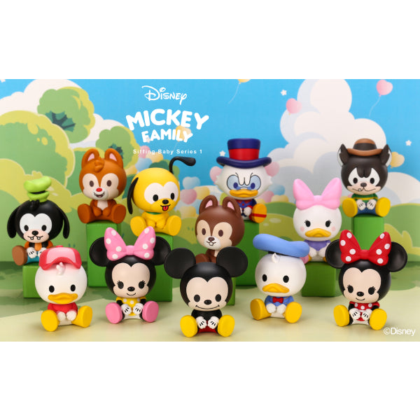 Pop Mart - Disney Mickey Family Mini Figure (Mickey, Minnie, Donald, Goofy, Chip, Dale, etc.)