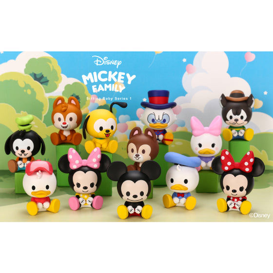 Pop Mart - Disney Mickey Family Mini Figure (Mickey, Minnie, Donald, Goofy, Chip, Dale, etc.)