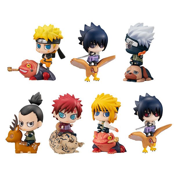 Petit Chara Land - Naruto Shippuden - Summoning Techniques (Set of 6; 8 piece)