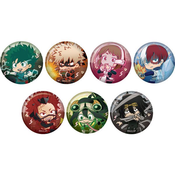 My Hero Academia Tojikore Can Badge Vol.5 (Set of 7)