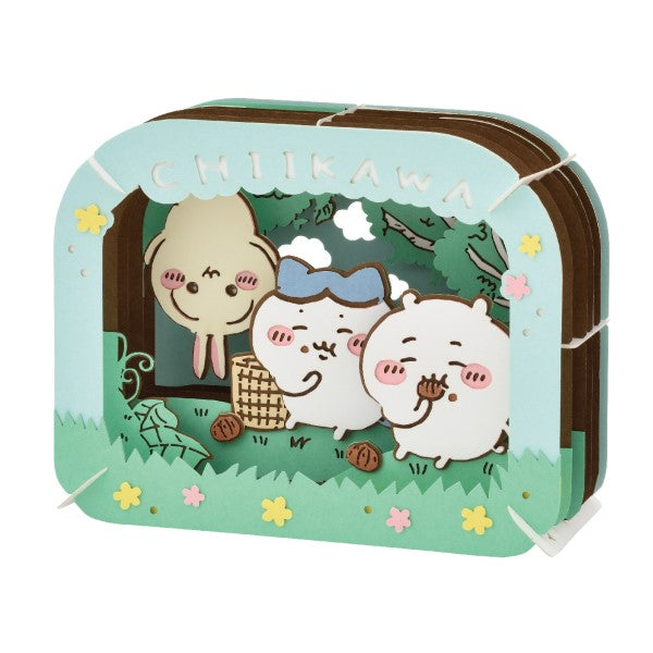 PT-326 PAPER THEATER Chiikawa (Marron Glace Forest) 小可愛 吉伊卡哇 CHIKAWA SOMETHING SMALL AND CUTE 紙劇場