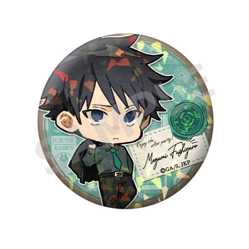 Jujutsu Kaisen - Trading Hologram Can Badge After Party ver. (Set of 7)