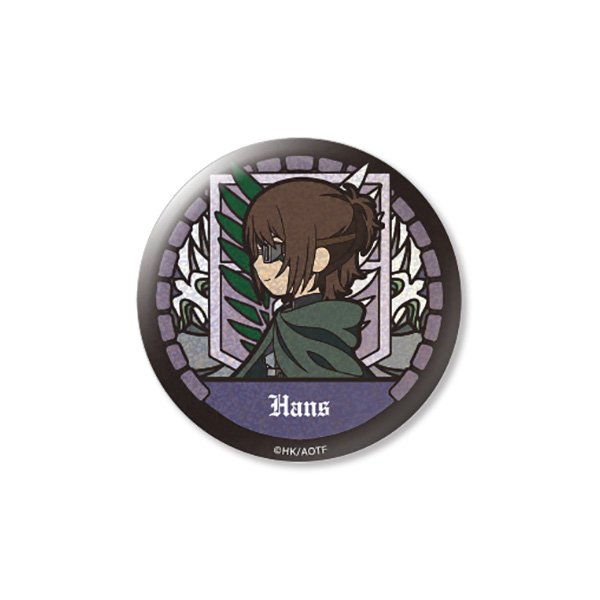 VETCOLO Attack on Titan Glitter Can Badge