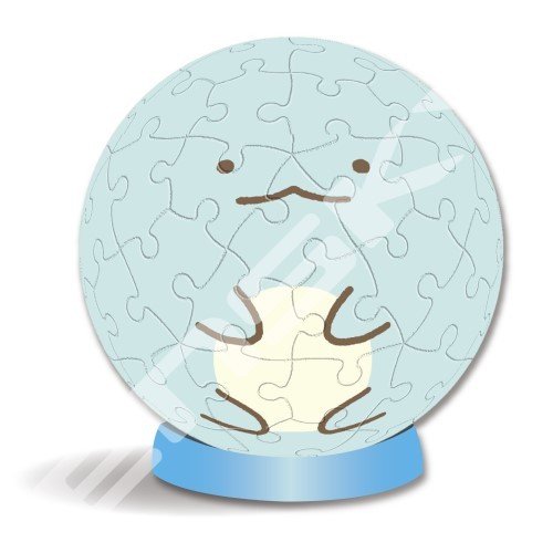 Sumikko Gurashi Art Ball Jigsaw Yurayura Piggy Bank (Shirokuma/ Neko/ Tokage)