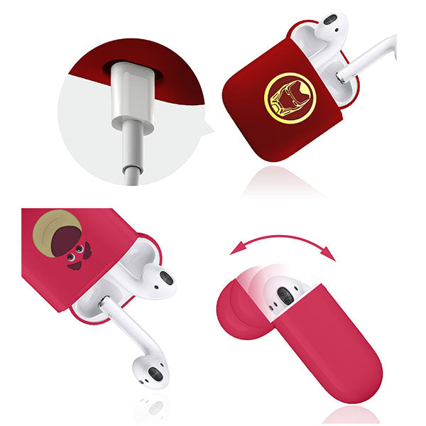 Superheros Avengers Marvel iphone Airpods Avoid-scratch-drop Protective Case