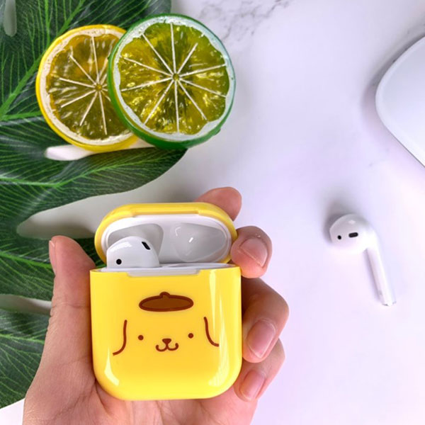 Pompompurin Sanrio Airpods earphone Anti Scratch Protective Case