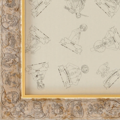 One Piece 352 pieces of puzzle << One Piece Chronicle 3 ~ >> 18.2x51.5cm with Frame include