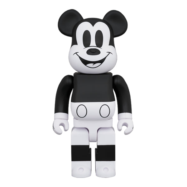 BE@RBRICK MICKEY MOUSE (B&W 2020 Ver.) 1000％