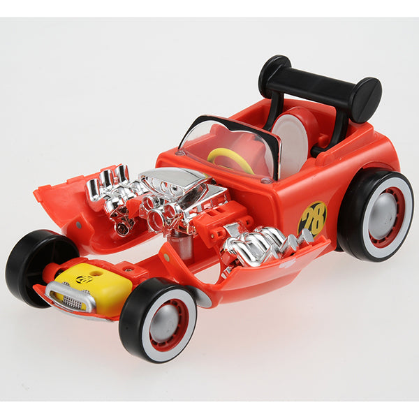 TOMY ROAD RACERS TRANSFORMATION! HOT ROD MICKEY MOUSE Toy Car 變形復古賽車米奇老鼠