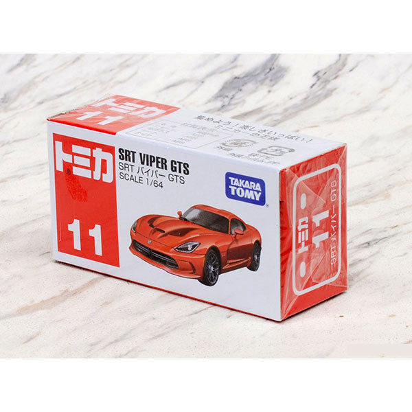 Tomica - No.11 SRT Viper GTS Toy Car | 日本迷你模型車仔玩具 | Up-Next HK