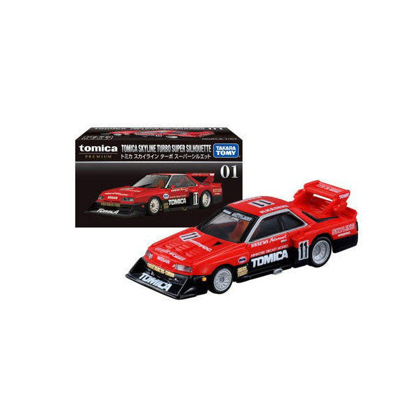 Tomica Premium -  No.1 Nissan #11 Skyline Turbo Super Silhouette Model Toy Car
