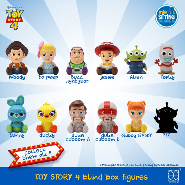 Toy Story 4 Mini Figure Disney 2.5in Sitting Figure Herocross Adorable Collectibles