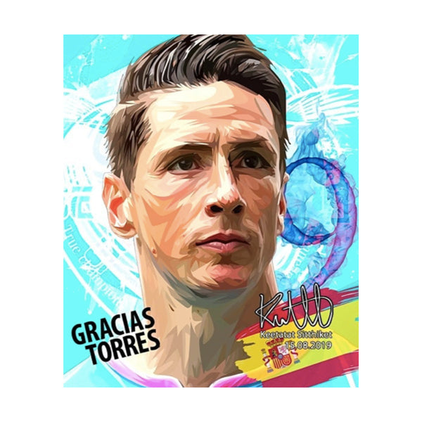 Pop Art Wall Decoration Drawing (Gracias Torres)