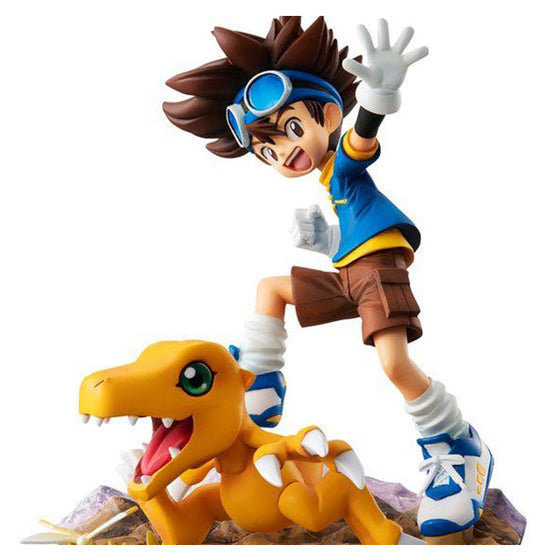 GEM Series Digimon Adventure 數碼暴龍 Taichi Yagami & Agumon 20th Anniversary Figure (2022 Nov Resale ver.)